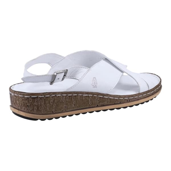 Hush Puppies Kvinnor/Damer Elena Läder Wedge Sandal