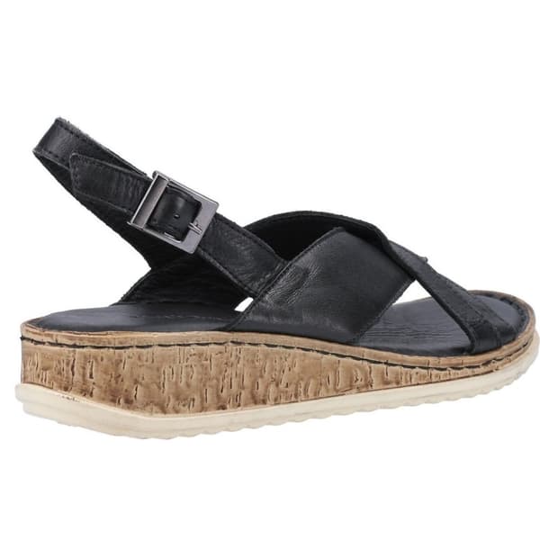 Hush Puppies Dame/Damer Elena Wedge Sandal i læder