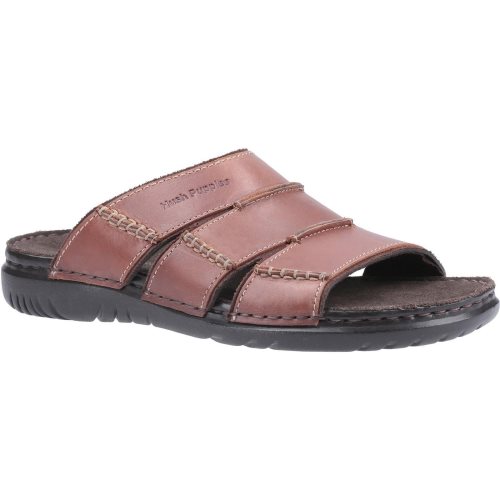 Bild av Hush Puppies Cameron Leather Mule Sandal för herrar