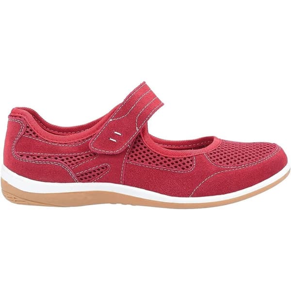 Fleet & Foster Dame/Dame Morgan Touch Fastening Suede Sko