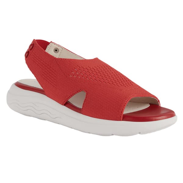 Geox Dame/Damer Spherica Ec5-sandaler til kvinder/damer Red 6 UK