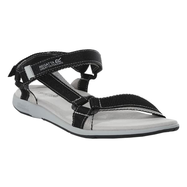 Regatta Sandaler från Santa Sol för kvinnor/damer Black/Mineral Grey 6.5 UK