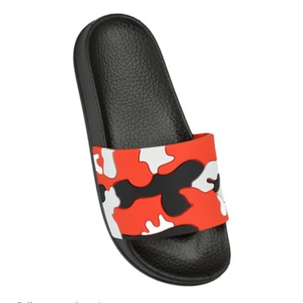 Sand Rocks Boys Camo Sliders
