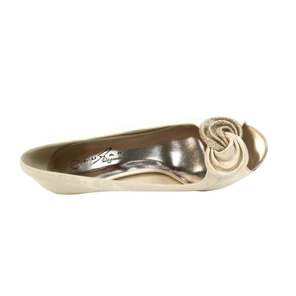 Lunar Womens/Ladies Ripley Satin Court Shoes