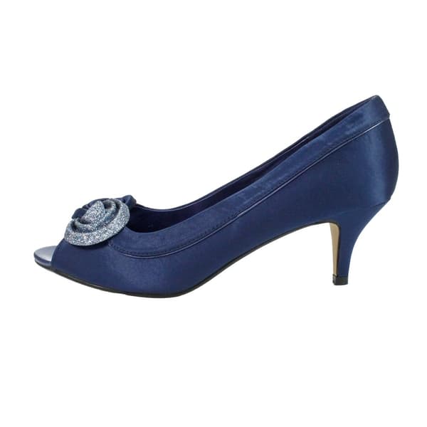 Lunar Womens/Ladies Ripley Satin Court Shoes