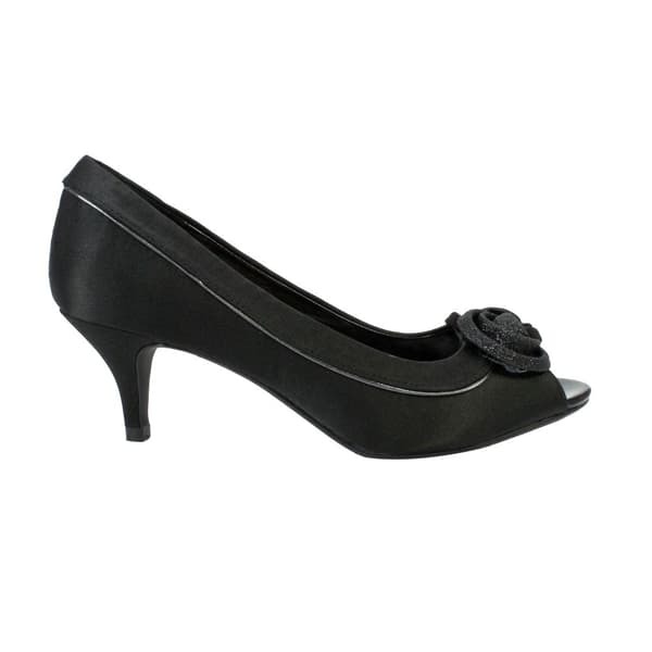 Lunar Womens/Ladies Ripley Satin Court Shoes