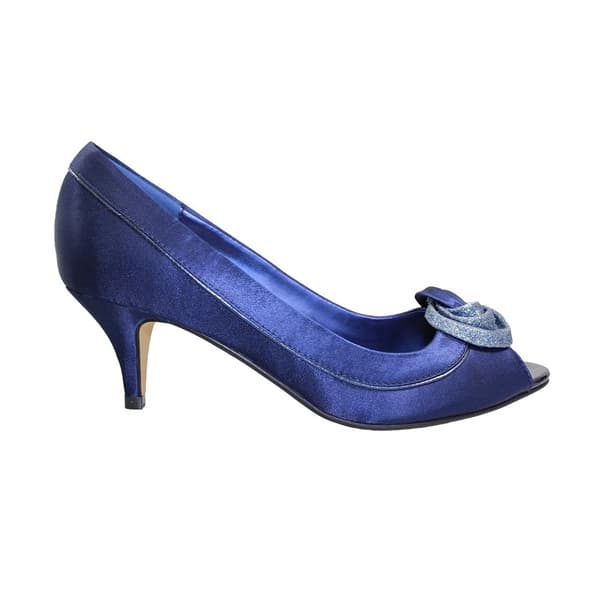 Lunar Womens/Ladies Ripley Satin Court Shoes