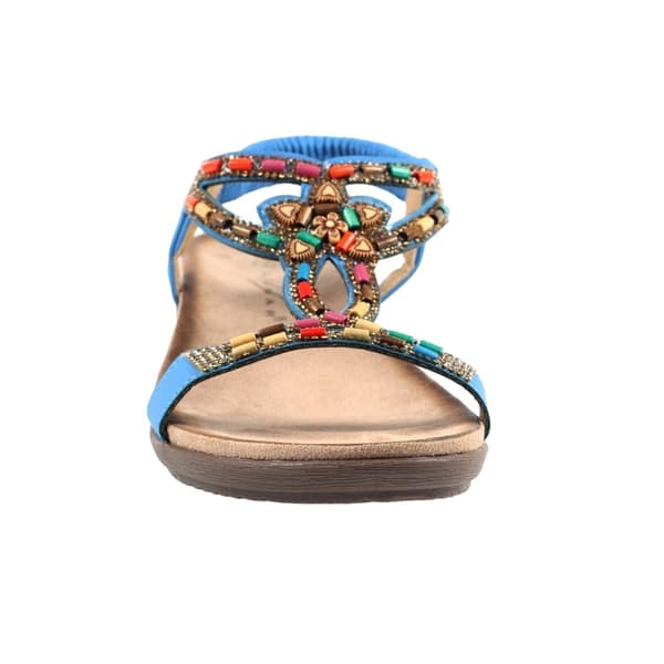 Lunar Womens/Ladies Mariella Beaded Sandals