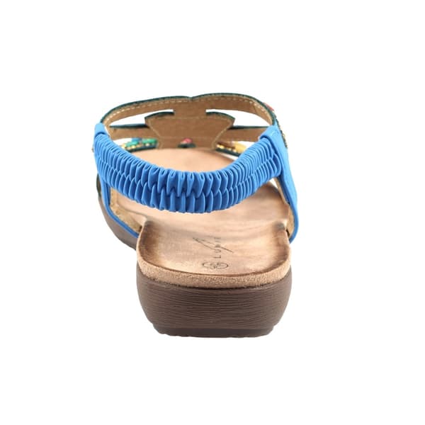 Lunar Womens/Ladies Mariella Beaded Sandals