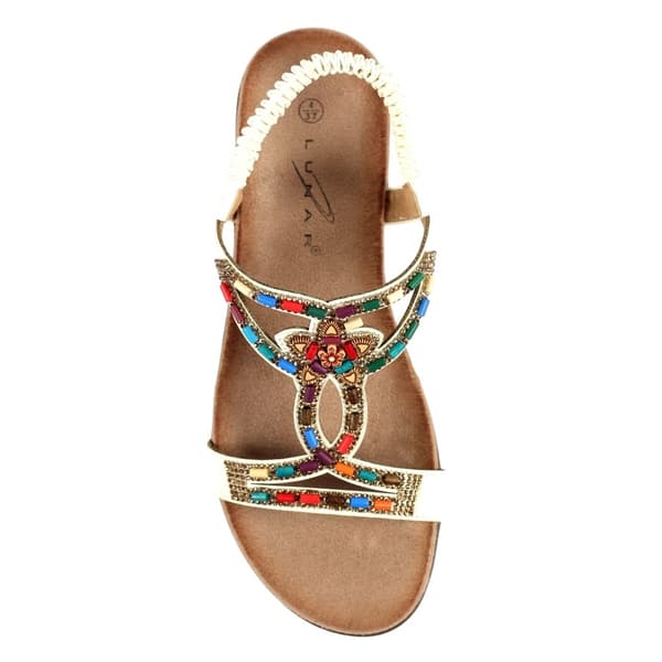 Lunar Womens/Ladies Mariella Beaded Sandals