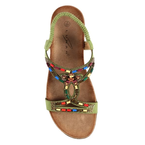 Lunar Womens/Ladies Mariella Beaded Sandals
