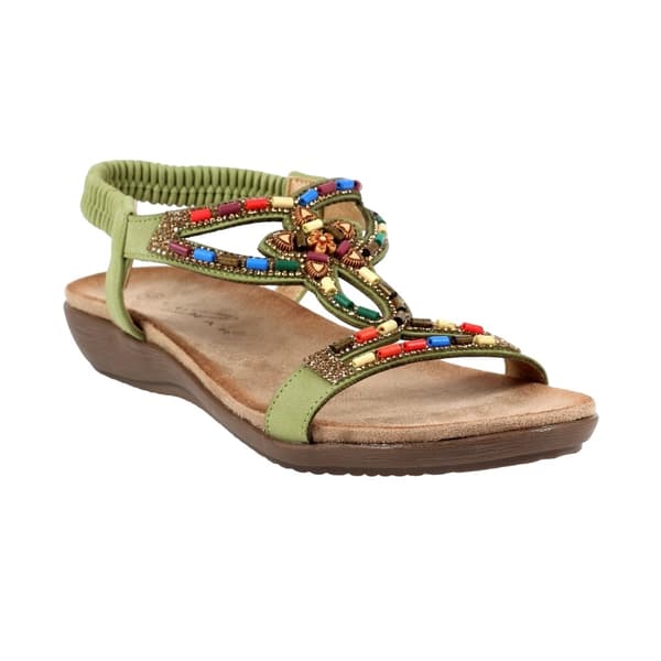 Lunar Womens/Ladies Mariella Beaded Sandals