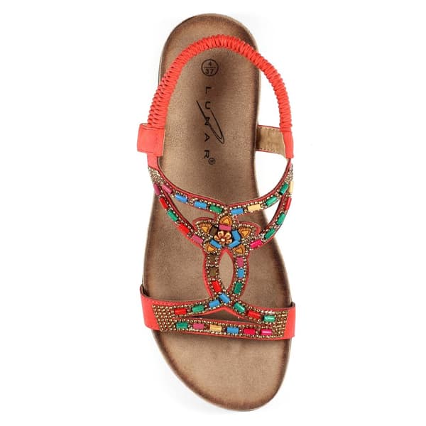 Lunar Womens/Ladies Mariella Beaded Sandals