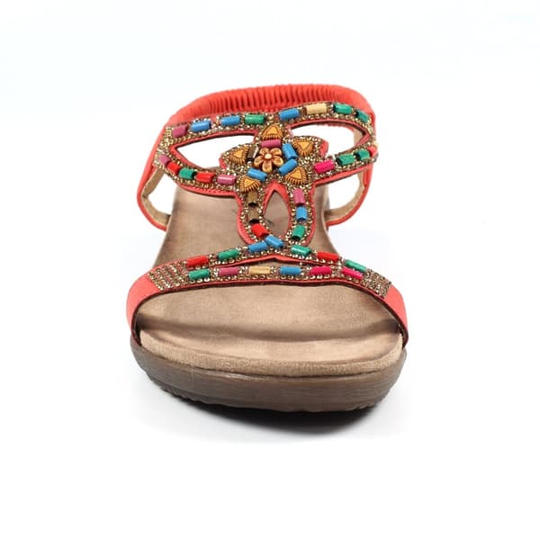 Lunar Womens/Ladies Mariella Beaded Sandals