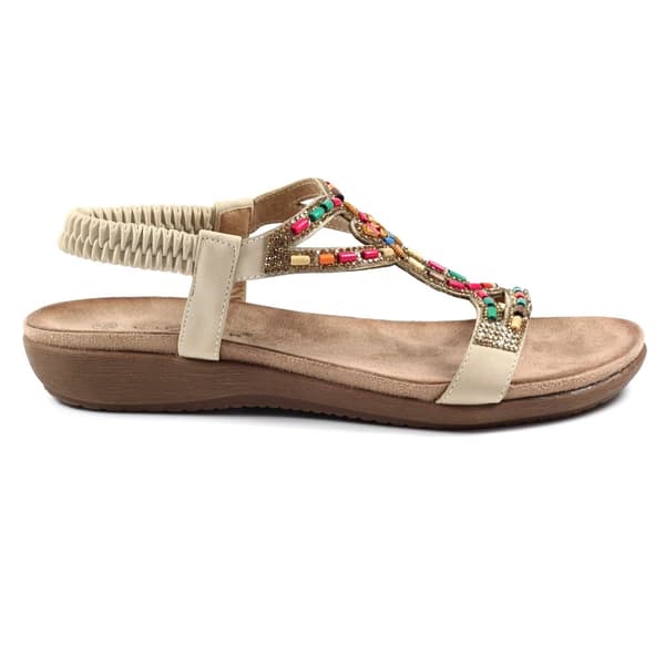Lunar Womens/Ladies Mariella Beaded Sandals
