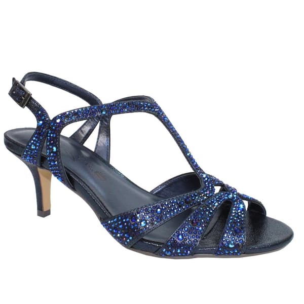 Lunar Womens/Ladies Francie Wide Sandals Navy 7 UK
