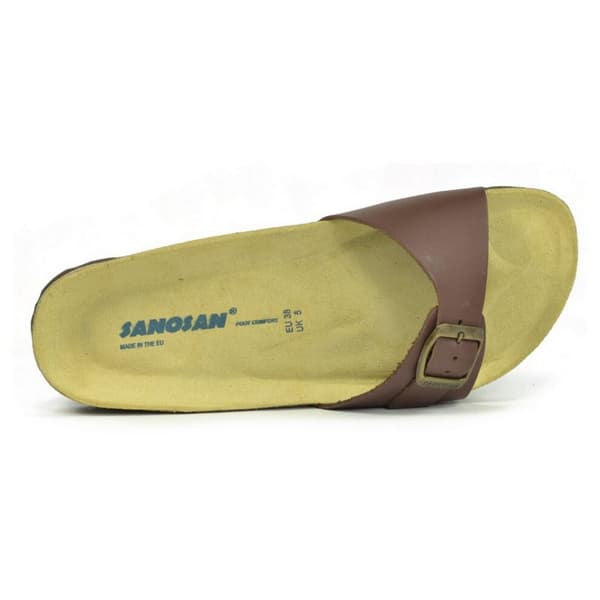 Sanosan Kvinnor/Damer Malaga läder sandaler