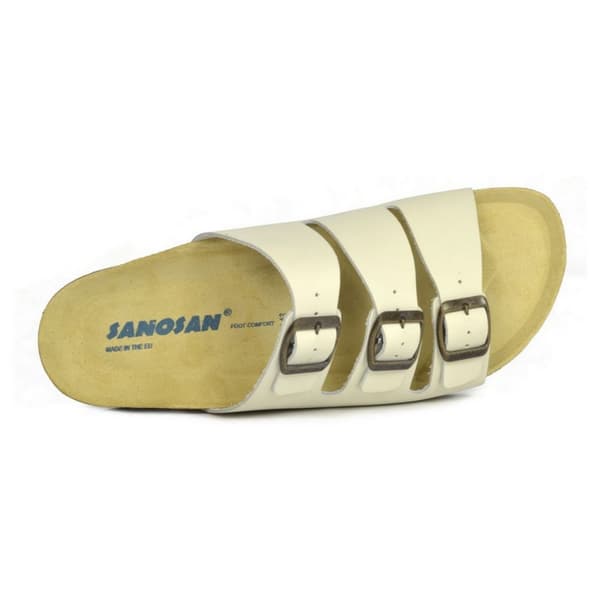 Sanosan Herr Lisbon läder sandaler för män