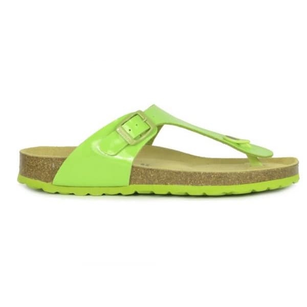 Sanosan Kvinnor/Damer Geneve lackerade läder sandaler
