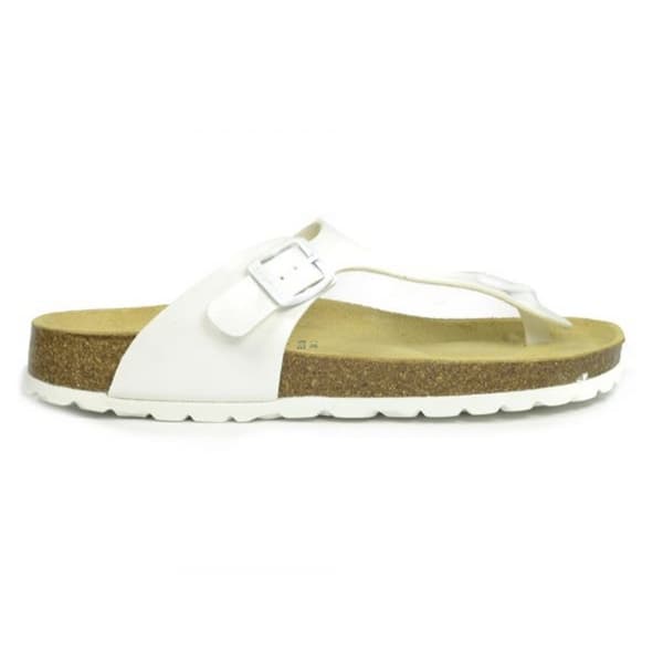 Sanosan Kvinnor/Damer Geneve lackerade läder sandaler