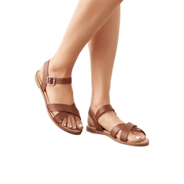 Dorothy Perkins Womens/Ladies Florence Crossover Side Strap Flat Sandals
