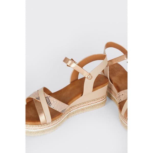 Good For The Sole Womens/Ladies Amber Wide Wedge Sandals