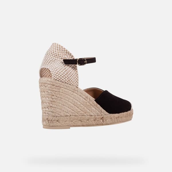 Geox Dame/Dame D Gelsa A Læder Sandaler