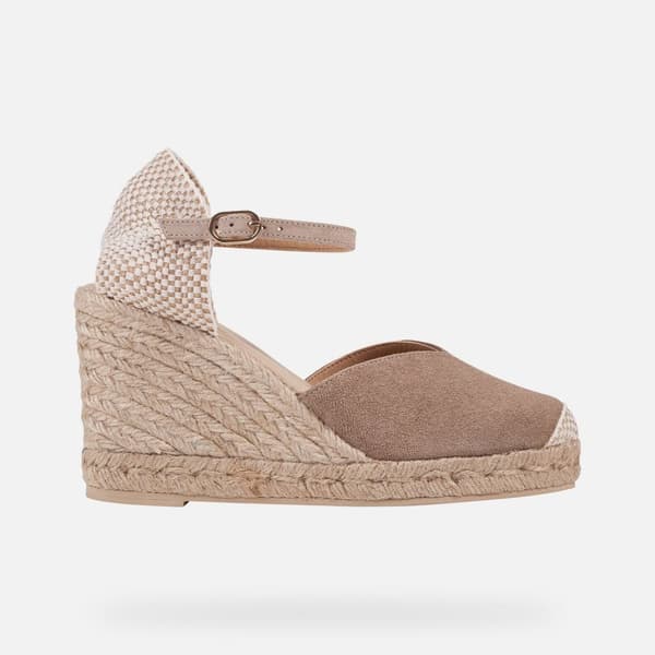 Geox Dame/Dame D Gelsa A Læder Sandaler
