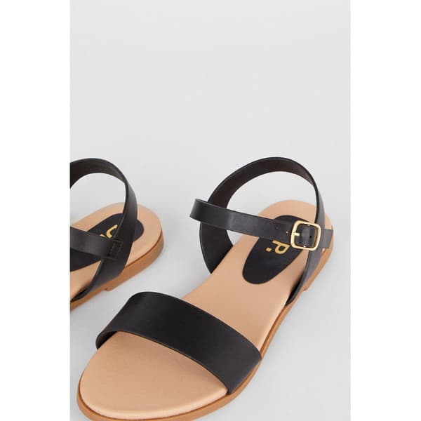 Dorothy Perkins Faye brede flade sandaler til kvinder/damer