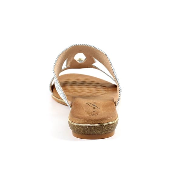 Lunar Womens/Ladies Calow Leather Sandals