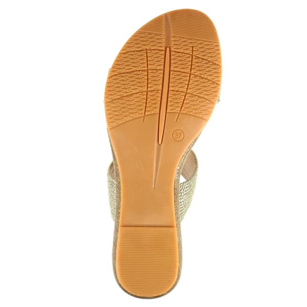Lunar Womens/Ladies Calow Leather Sandals