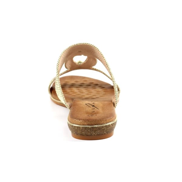 Lunar Womens/Ladies Calow Leather Sandals