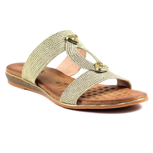 Lunar Womens/Ladies Calow Leather Sandals