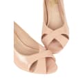 Pikkukuva 3 / 4: Good For The Sole Womens/Ladies Honey Peep Toe Wide Sandals
