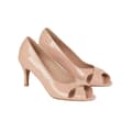 Pikkukuva 1 / 4: Good For The Sole Womens/Ladies Honey Peep Toe Wide Sandals