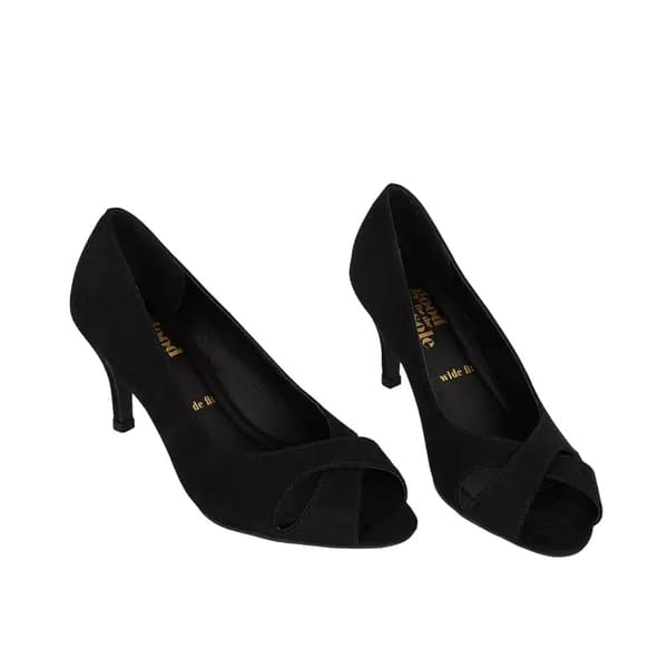 Good For The Sole Womens/Ladies Honey Peep Toe Wide Sandals