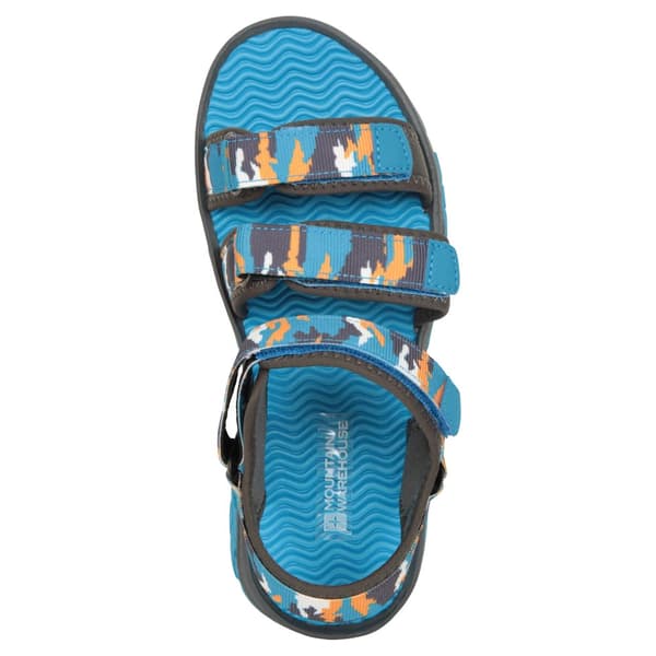 Mountain Warehouse Childrens/Kids Camouflage 3 Touch Fastening Strap Sandals