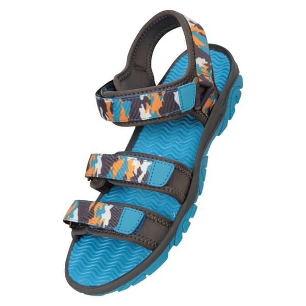 Mountain Warehouse Childrens/Kids Camouflage 3 Touch Fastening Strap Sandals