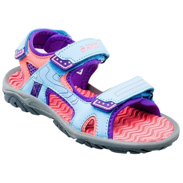 Hi-Tec Menar-sandaler för barn/unga Sky Blue/Violet/Watermelon 3 UK