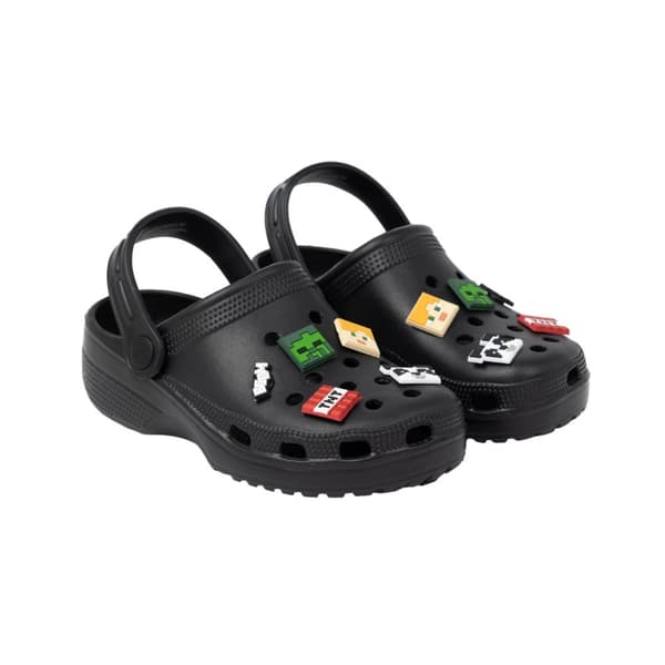 Minecraft Childrens/Kids Charm Clogs