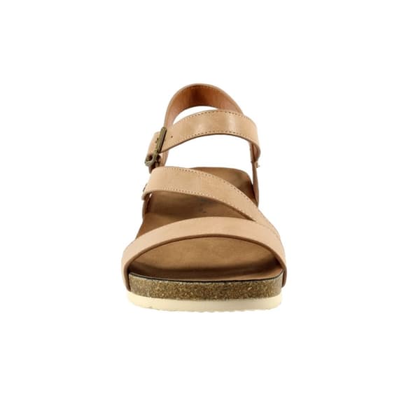 Lunar Womens/Ladies Cluster Wedge Sandals
