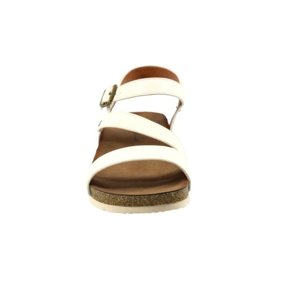 Lunar Womens/Ladies Cluster Wedge Sandals