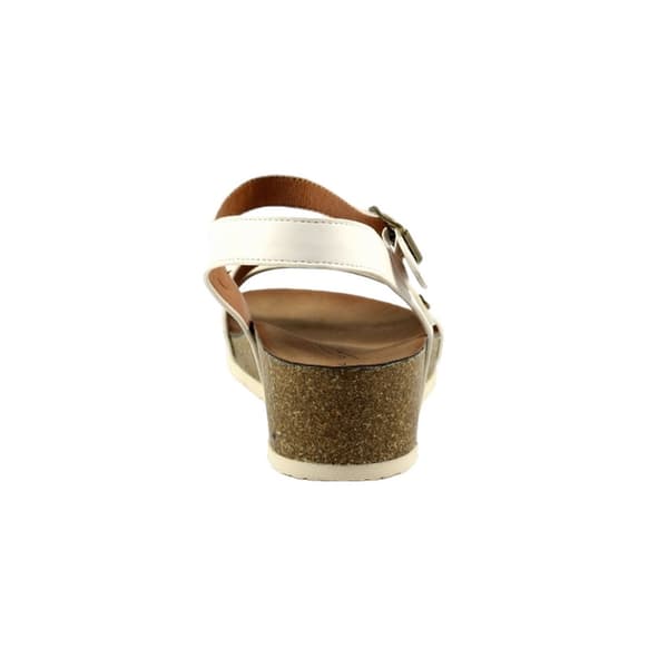 Lunar Womens/Ladies Cluster Wedge Sandals