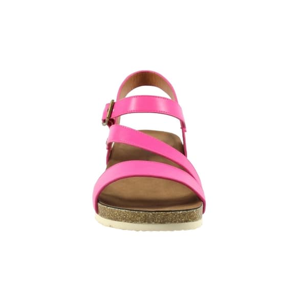 Lunar Womens/Ladies Cluster Wedge Sandals