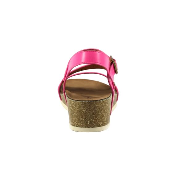 Lunar Womens/Ladies Cluster Wedge Sandals