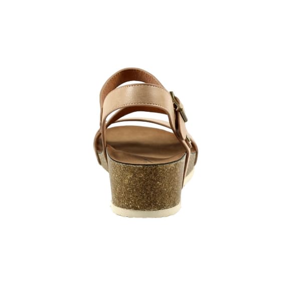Lunar Womens/Ladies Cluster Wedge Sandals