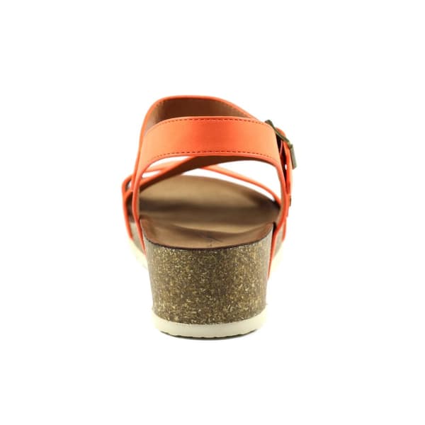Lunar Womens/Ladies Cluster Wedge Sandals