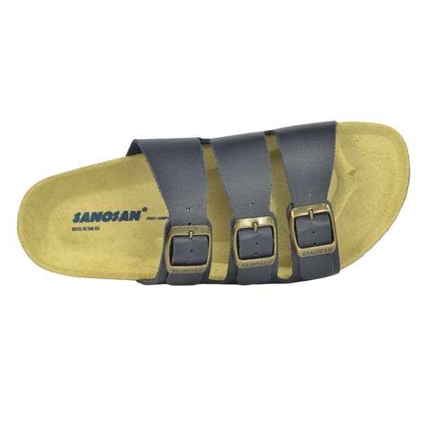 Sanosan Womens/Ladies Lisbon Nappa Leather 3 Straps Sandals
