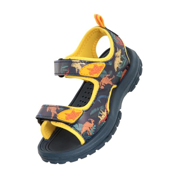 Mountain Warehouse Childrens/Kids Sand Dinosaurs Sandals Mustard 7 UK Child