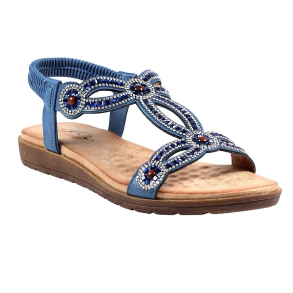 Lunar Arraso-sandaler för kvinnor/damer Blue 4 UK